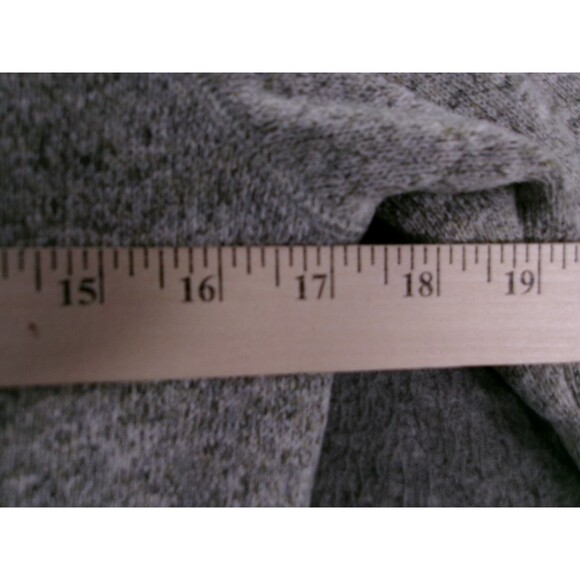 Nike Jacket Womens Small Heather Gray Summit Knit Fleece Full Zip Swoosh - Picture 3 of 10